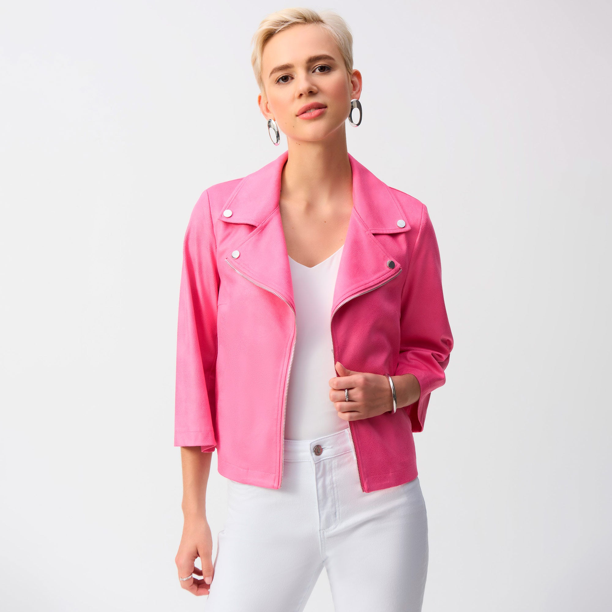 Chaqueta Swing de Ante Sintético Joseph Ribkoff 251908