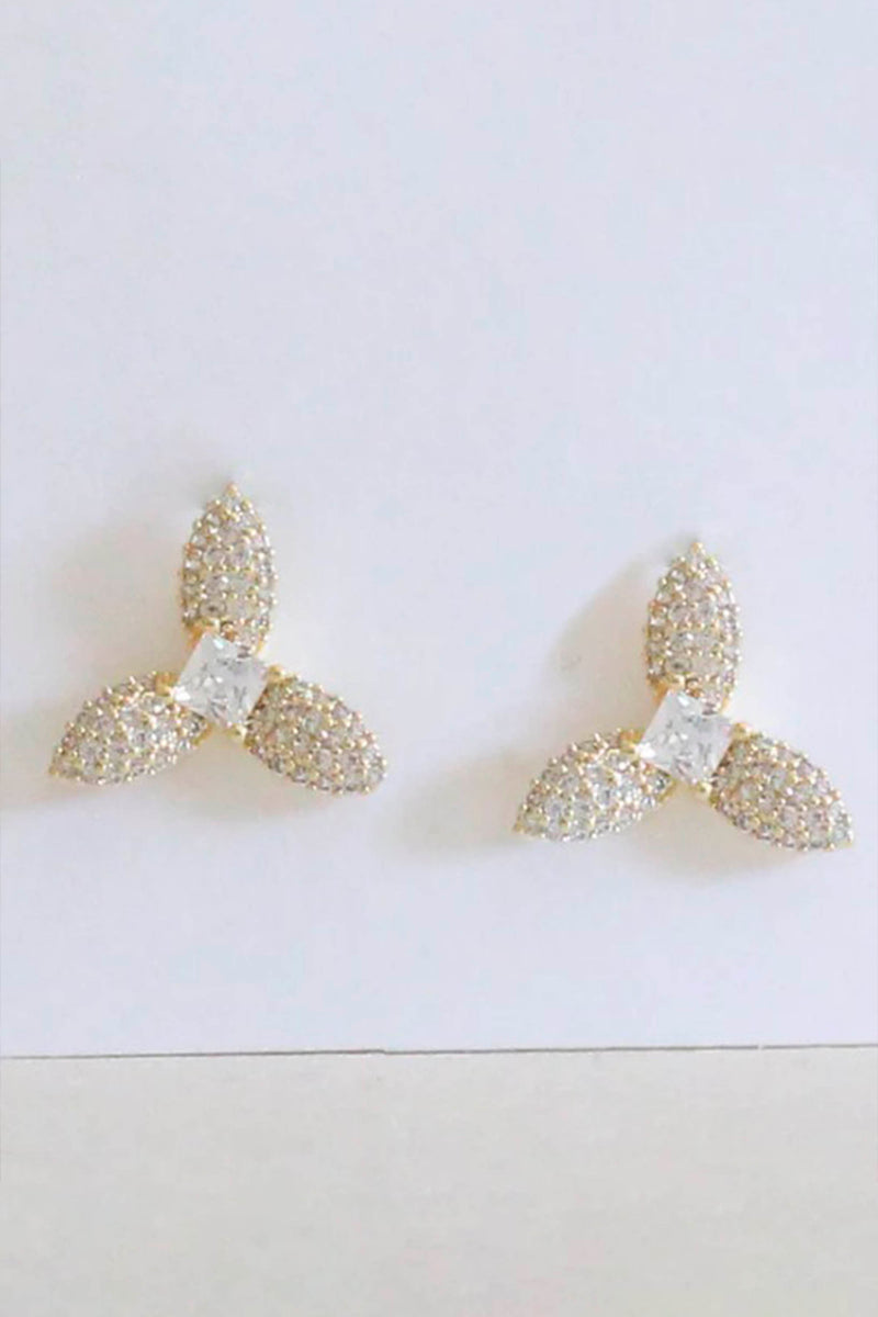 ARETES TRES PETALOS Pink Revolver AR1772